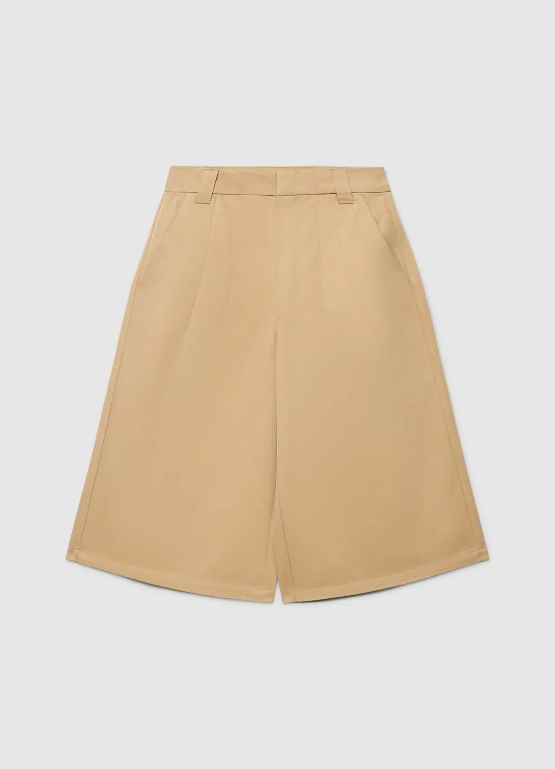Calliope Bermuda femme large uni poches été