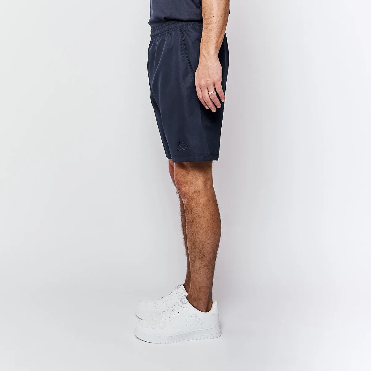 Kappa Kiamon short bleu homme coupe droite polyester