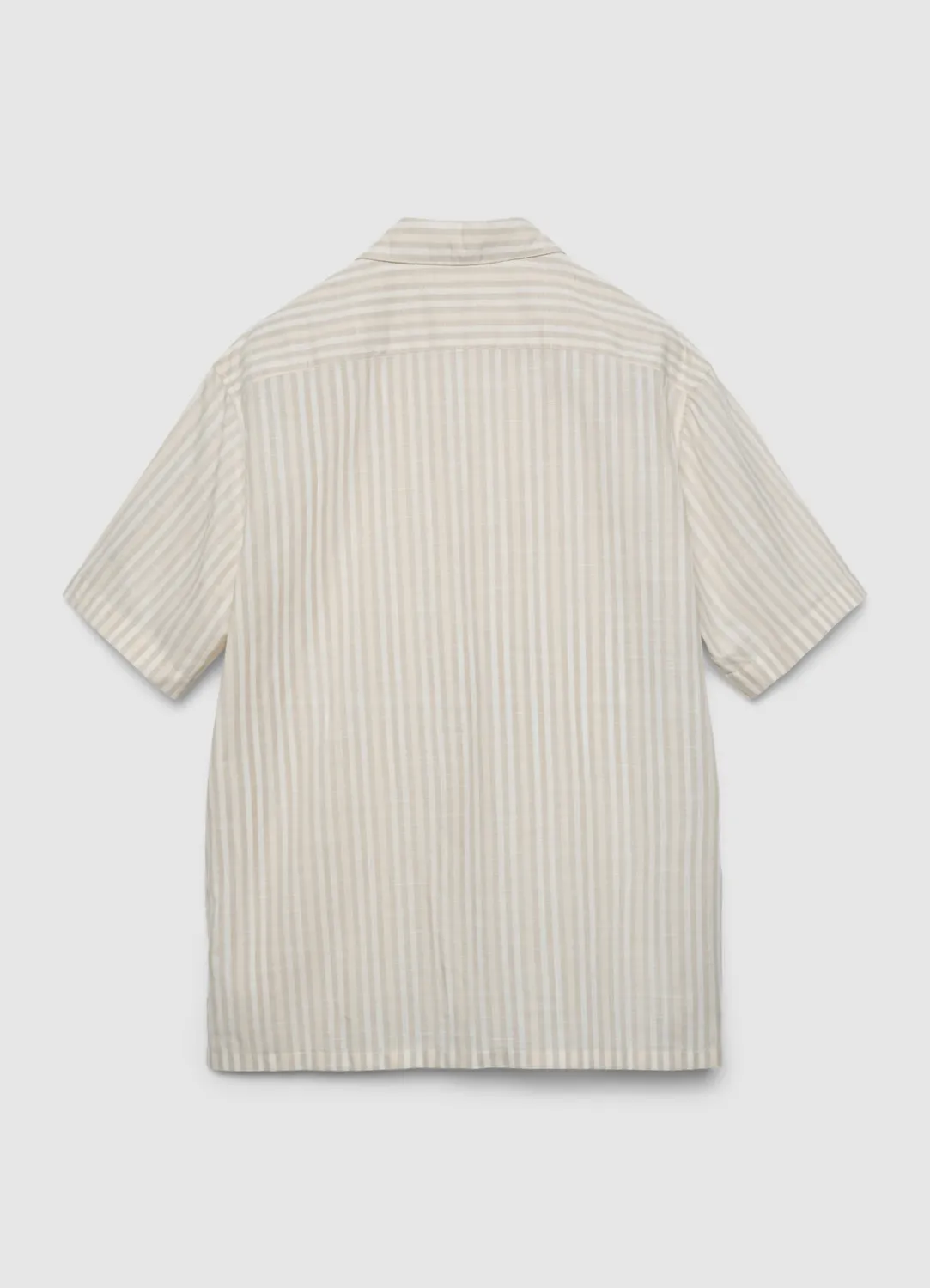Calliope chemise rayures homme col bowling