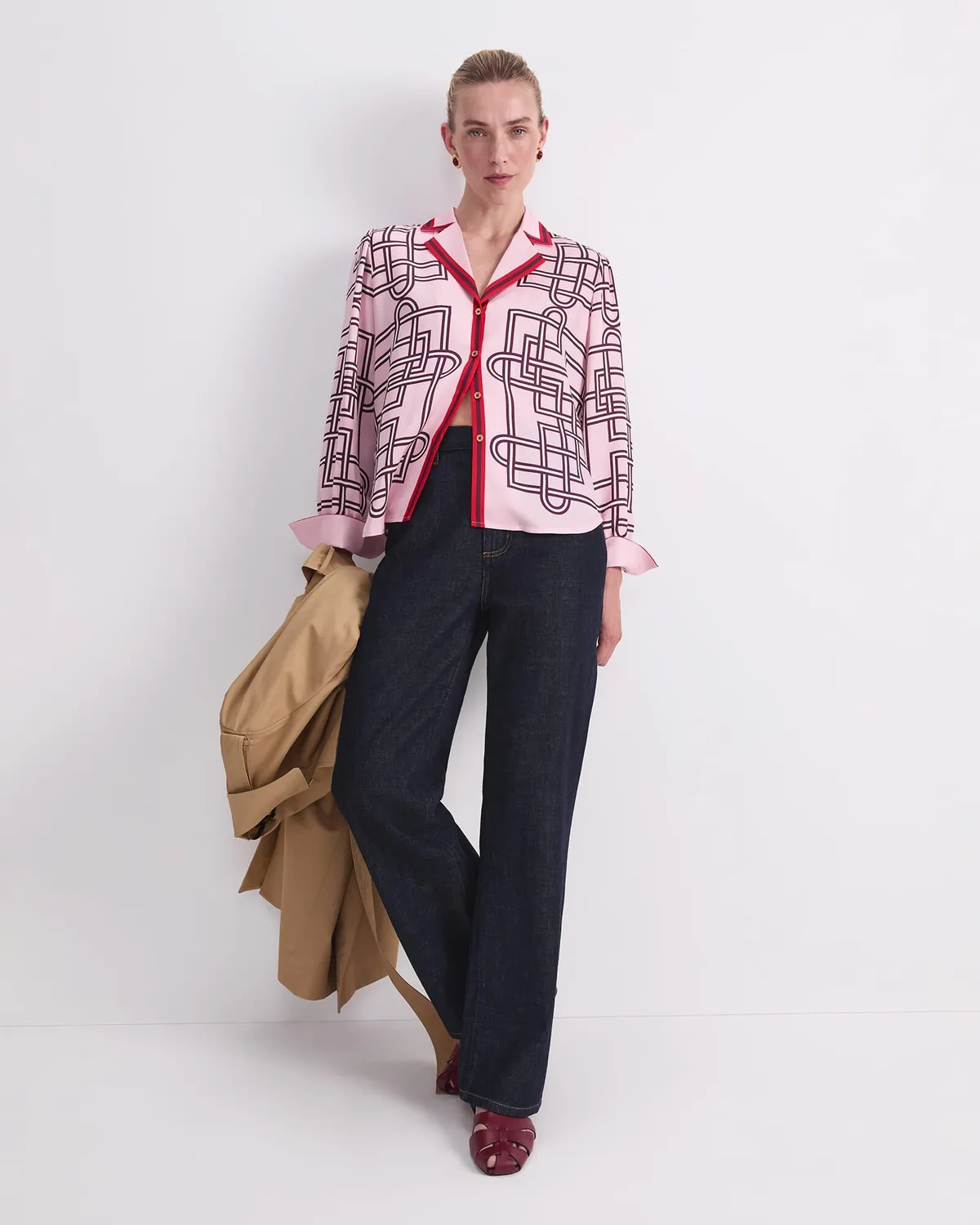 Sportscraft Rhodes chemisier viscose imprimé
