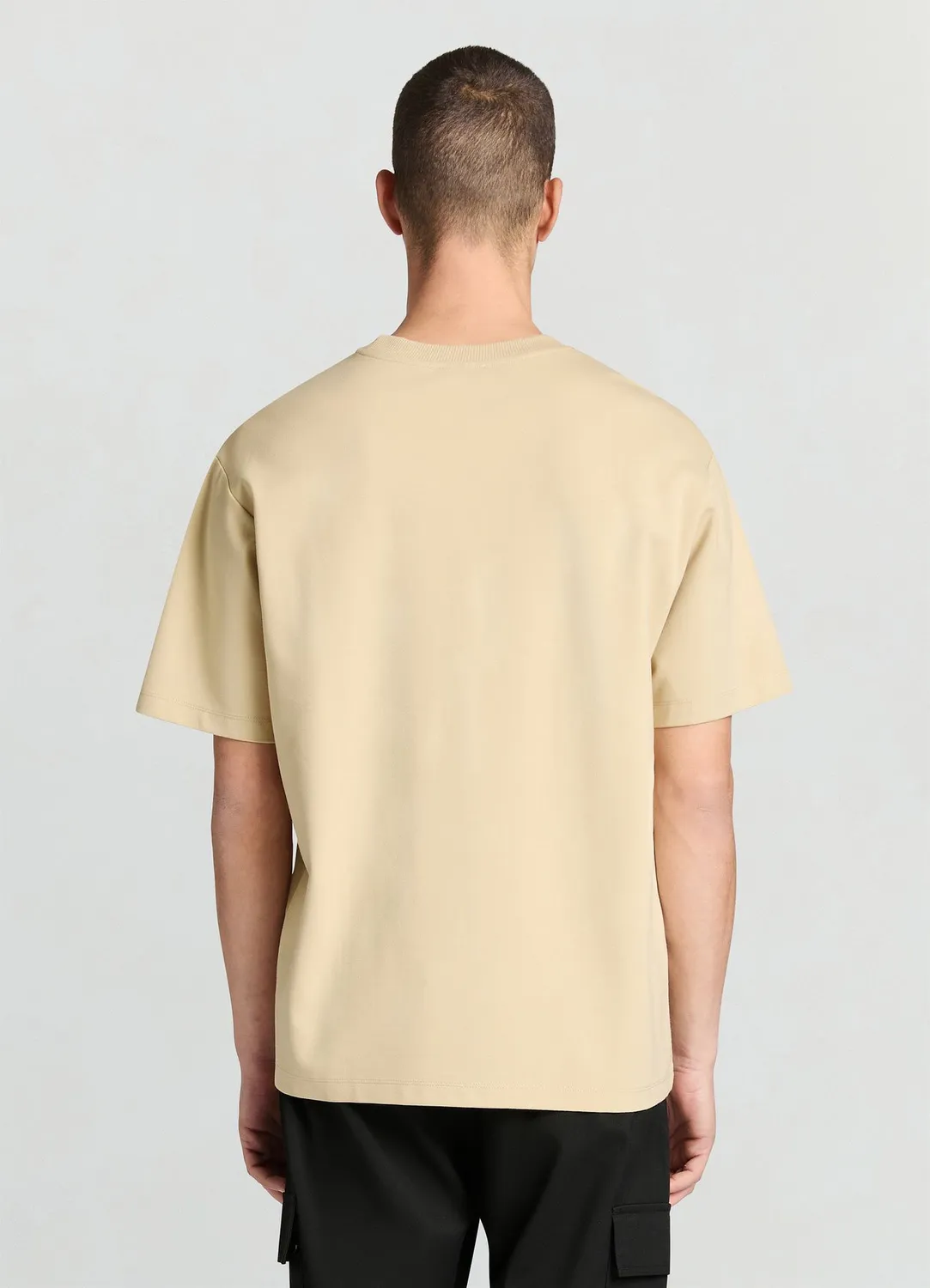 Calliope t-shirt ample uni homme col rond