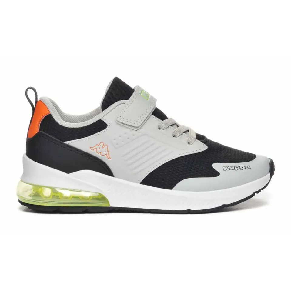 Kappa Myagi sneakers enfant gris 28 à 34 respirantes