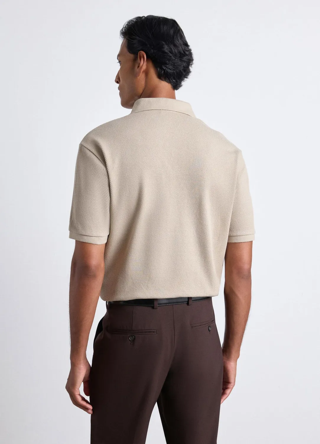 Calliope T-shirt polo polo homme S col V uni