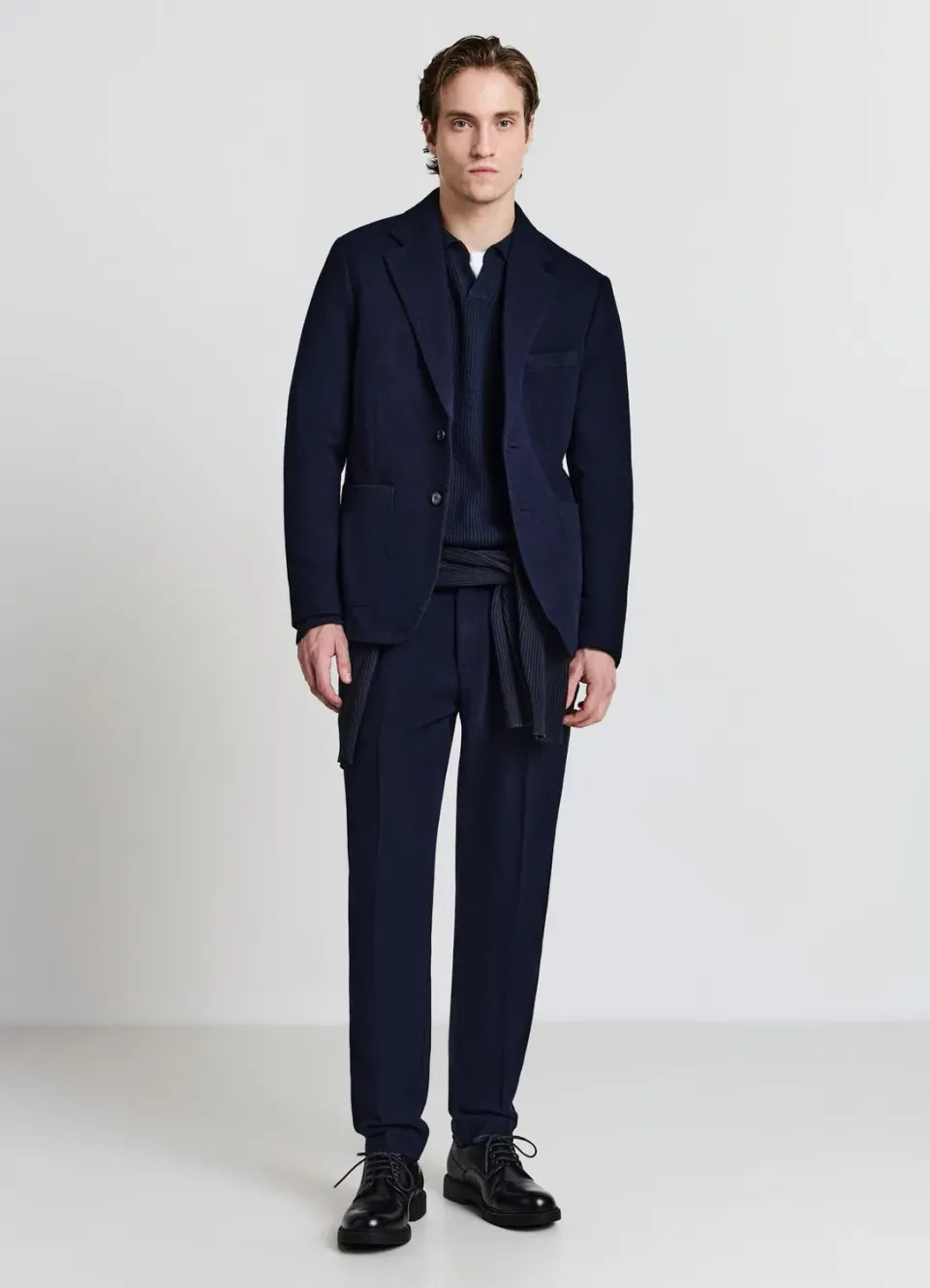 Calliope pantalon homme laine coupe droite