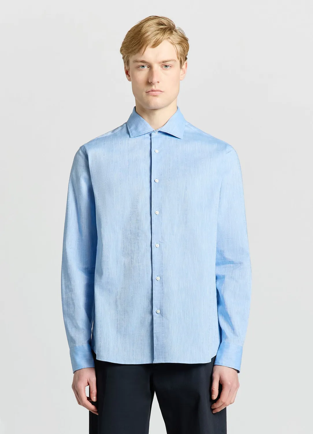 Calliope Rayures Chemise homme manches longues