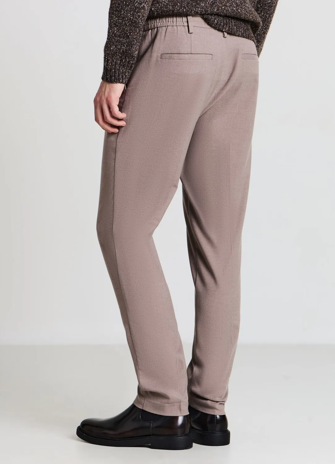 Calliope chino pantalon homme taille élastique