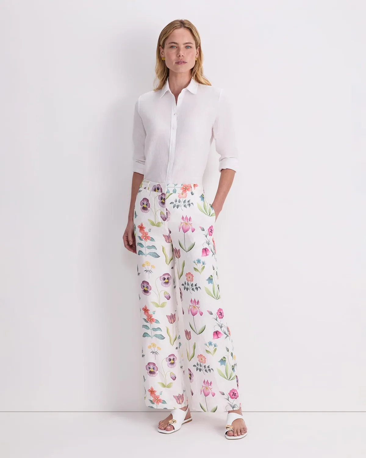 Sportscraft Liberty Floral Majesty pantalon lin femme