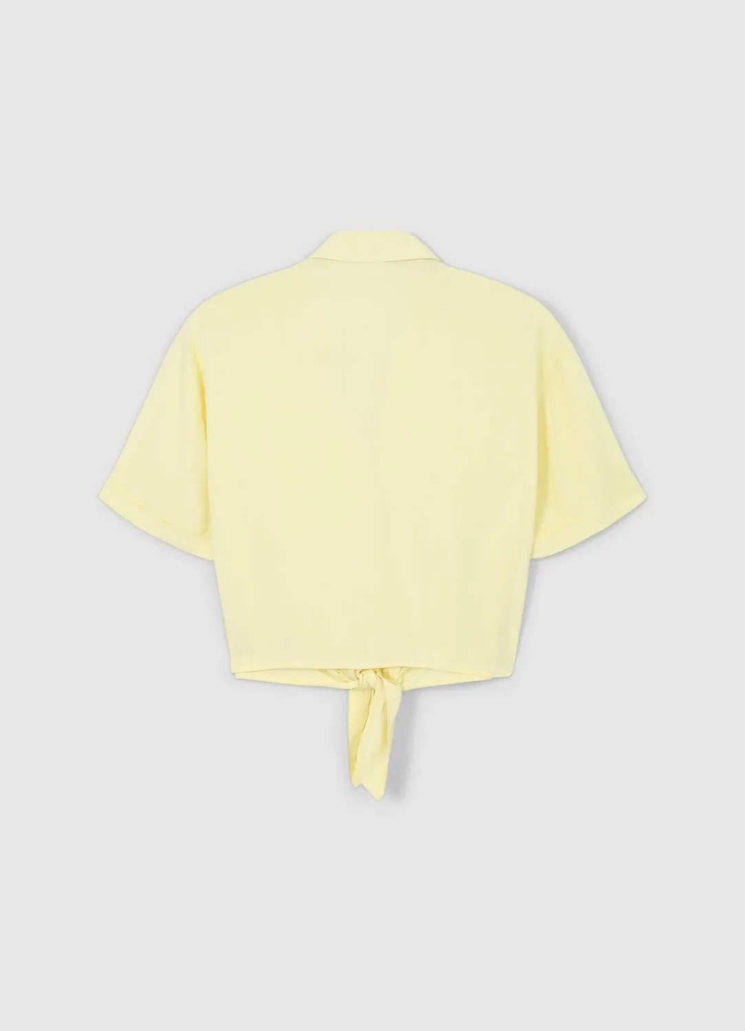 Calliope chemise nouée femme manches courtes regular