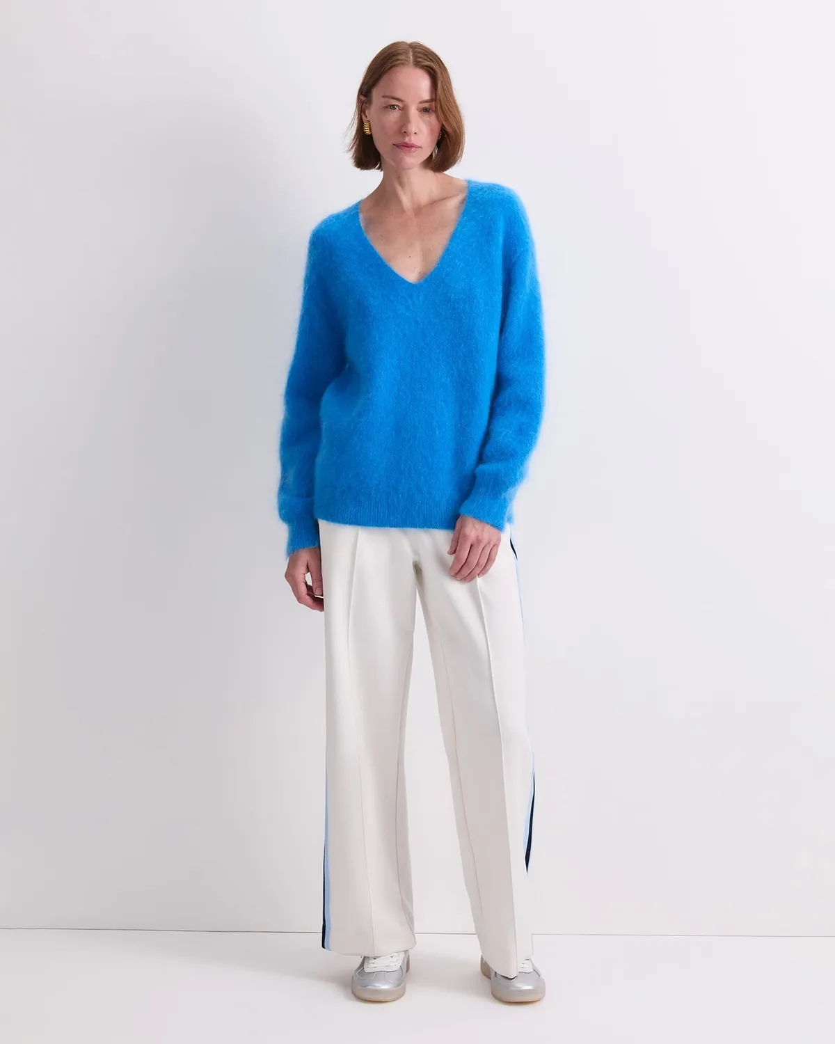 Sportscraft Tatiana Mohair pull col V femme