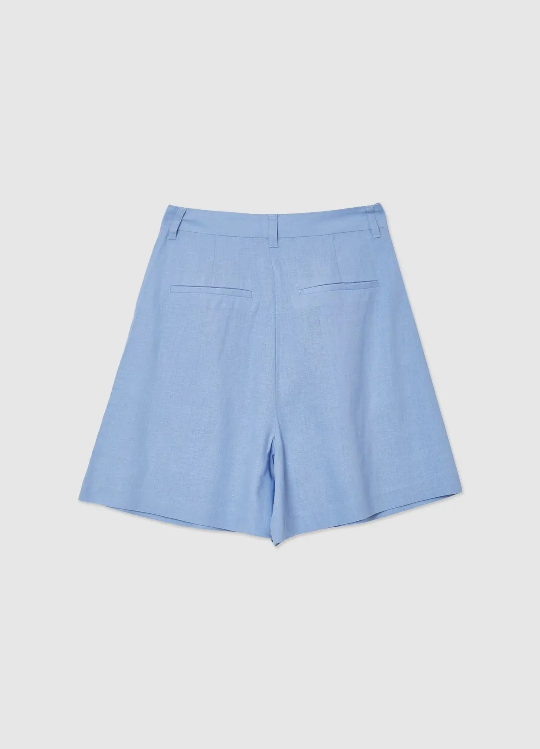 Calliope bermuda uni zip bouton femme