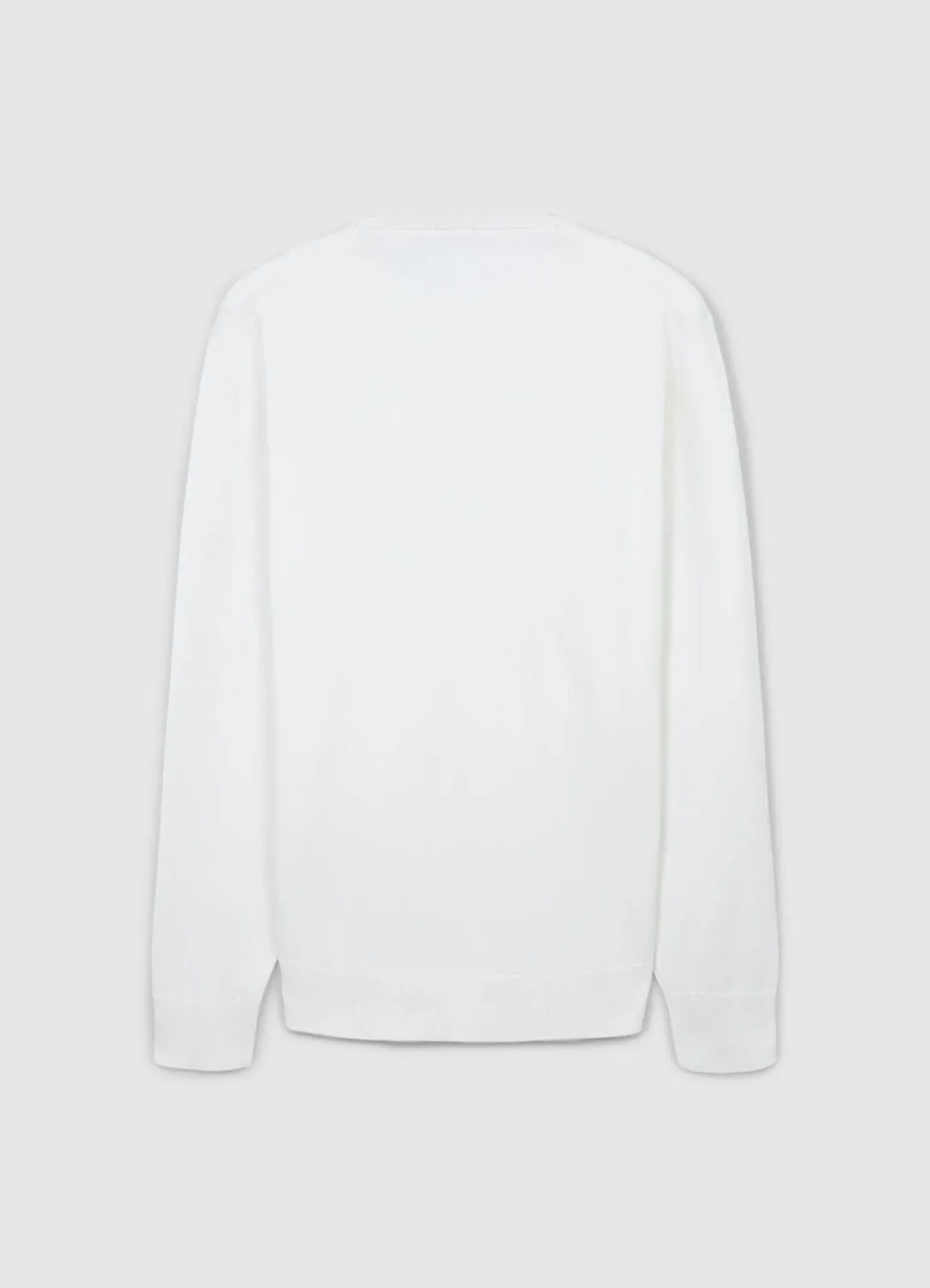 Calliope Maglia pull homme L col rond profils contraste