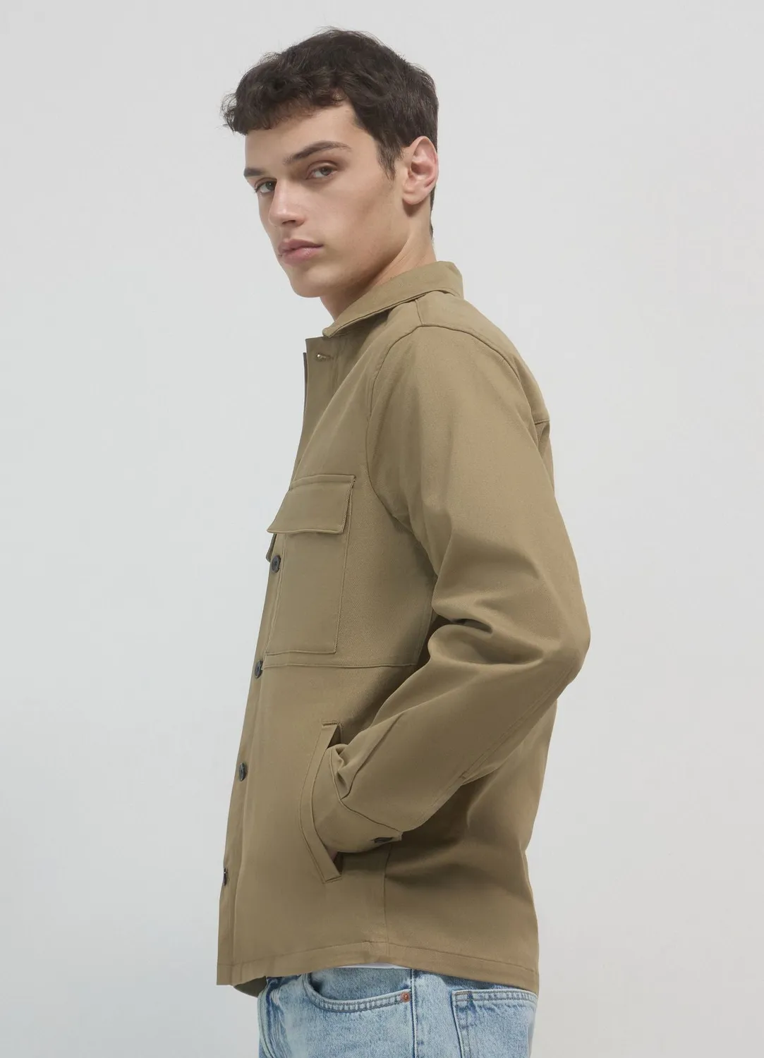 Calliope surchemise shacket homme coton