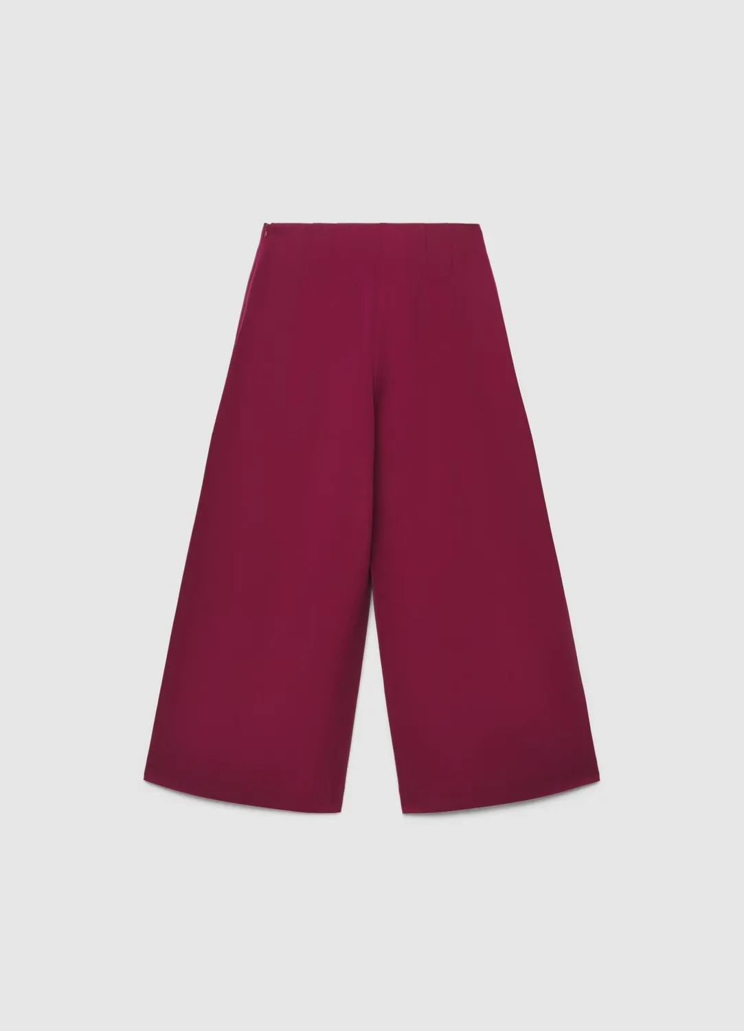 Calliope Pantalon Culotte Femme M Plis Taille Haute