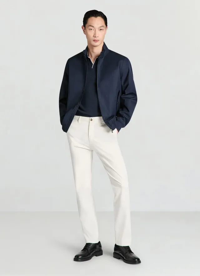 Calliope polo piquet homme taille L col contrasté
