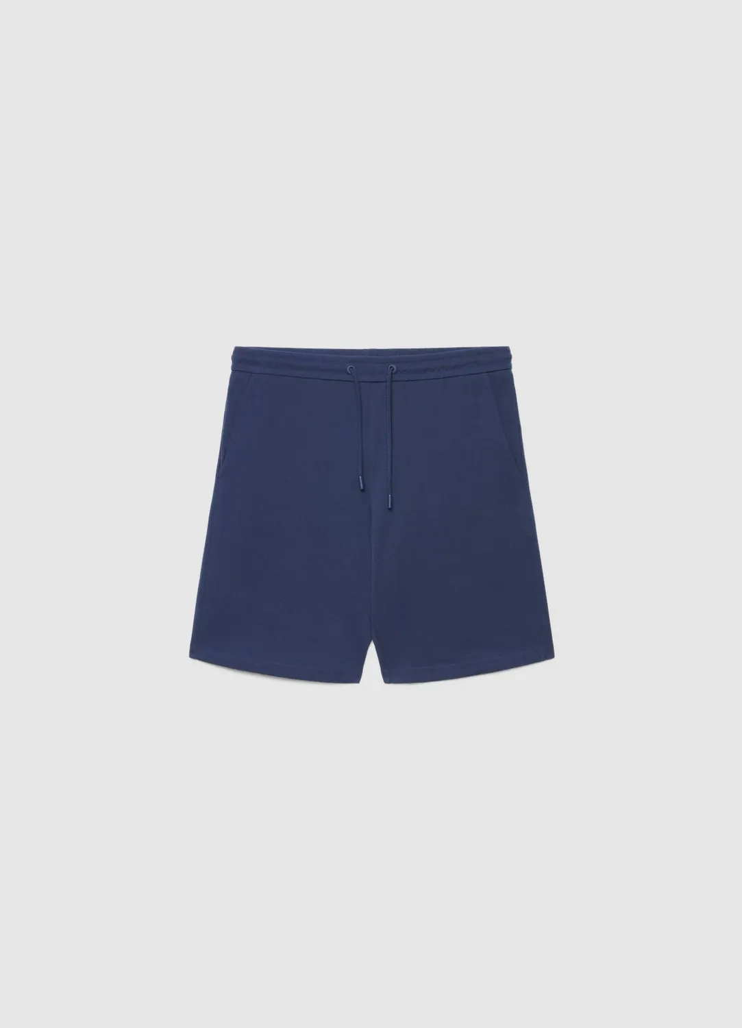 Calliope short sport uni cordon homme piqué