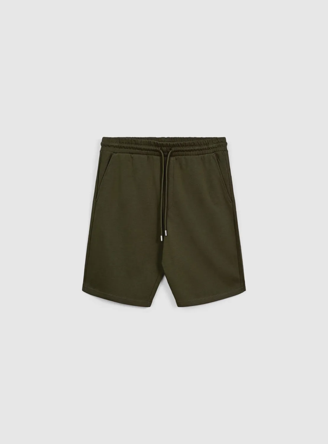 Calliope short jogging homme coton uni cordon taille S-XL