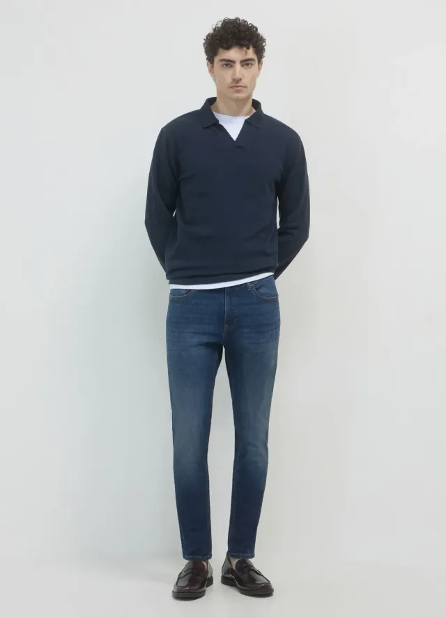 Calliope jean skinny homme coupe ajustée