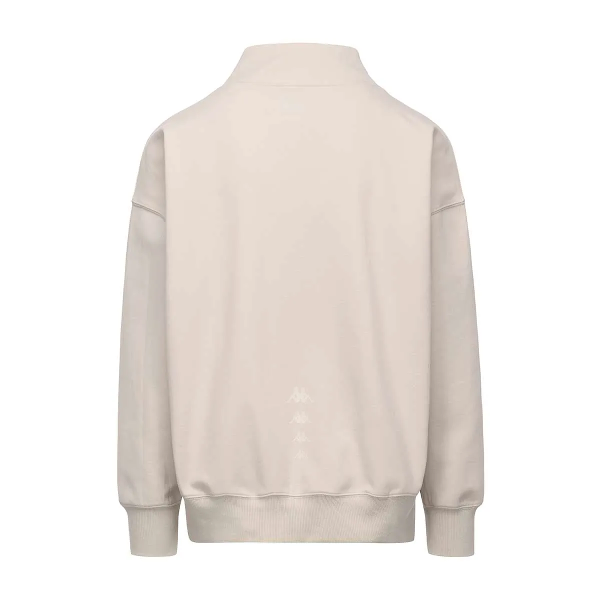 Kappa Ither sweat homme beige demi-zip