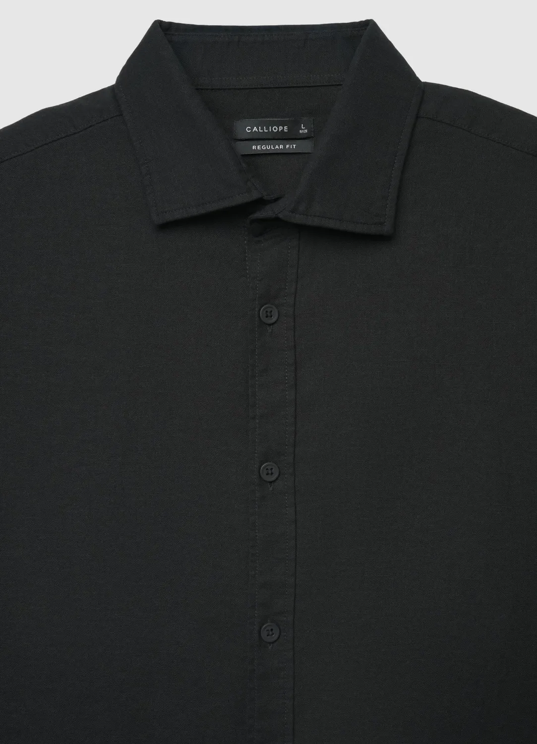 Calliope chemise lin homme manches longues regular