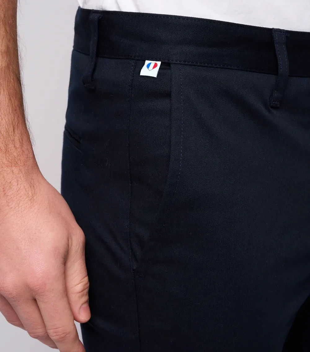 Cocorico Original pantalon chino homme marine semi-slim