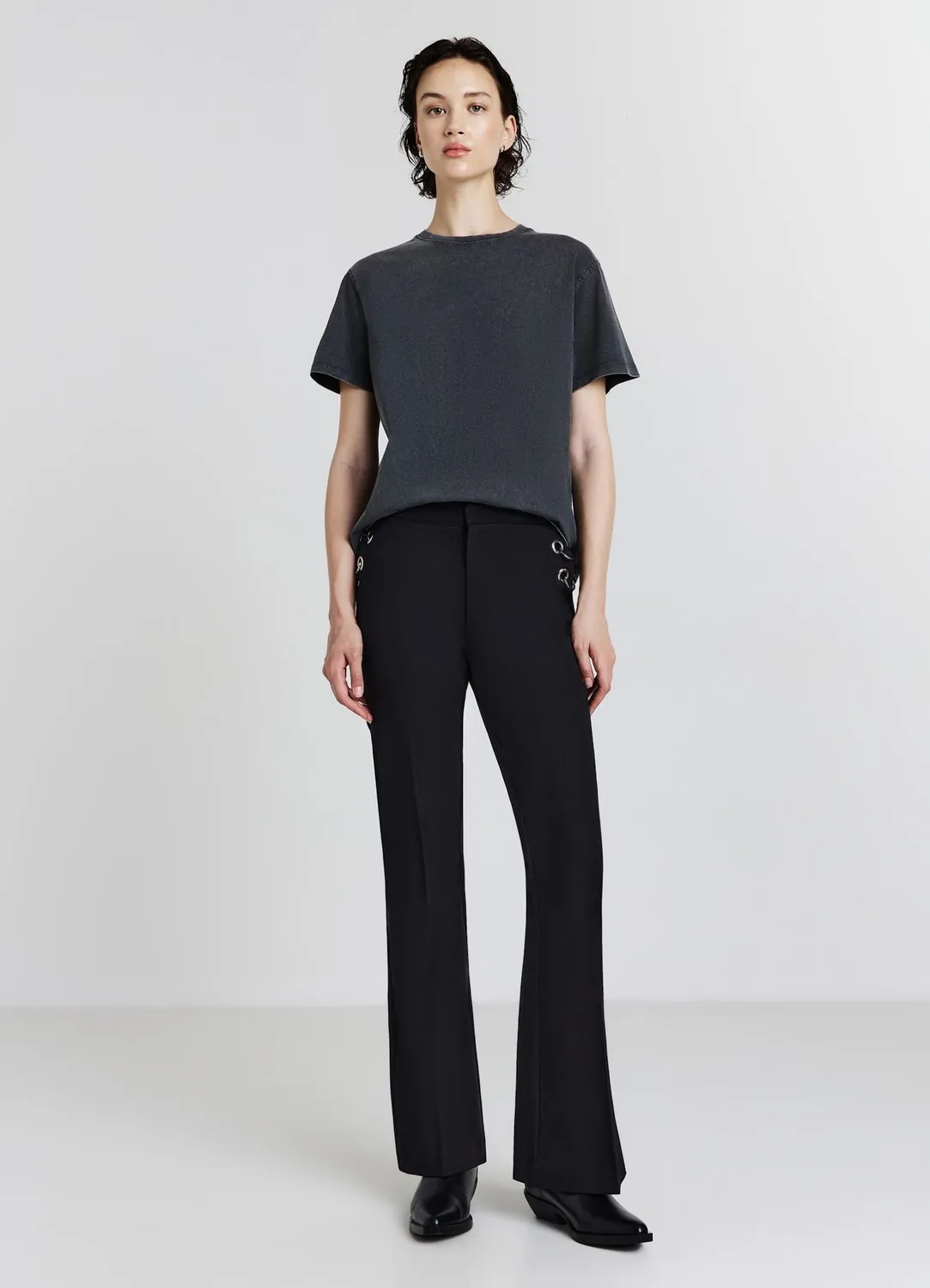 Calliope t-shirt femme coton effet délavé