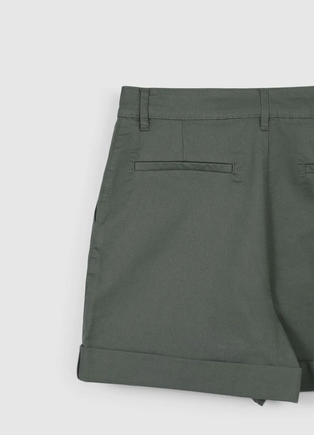 Calliope Chino short femme coton uni