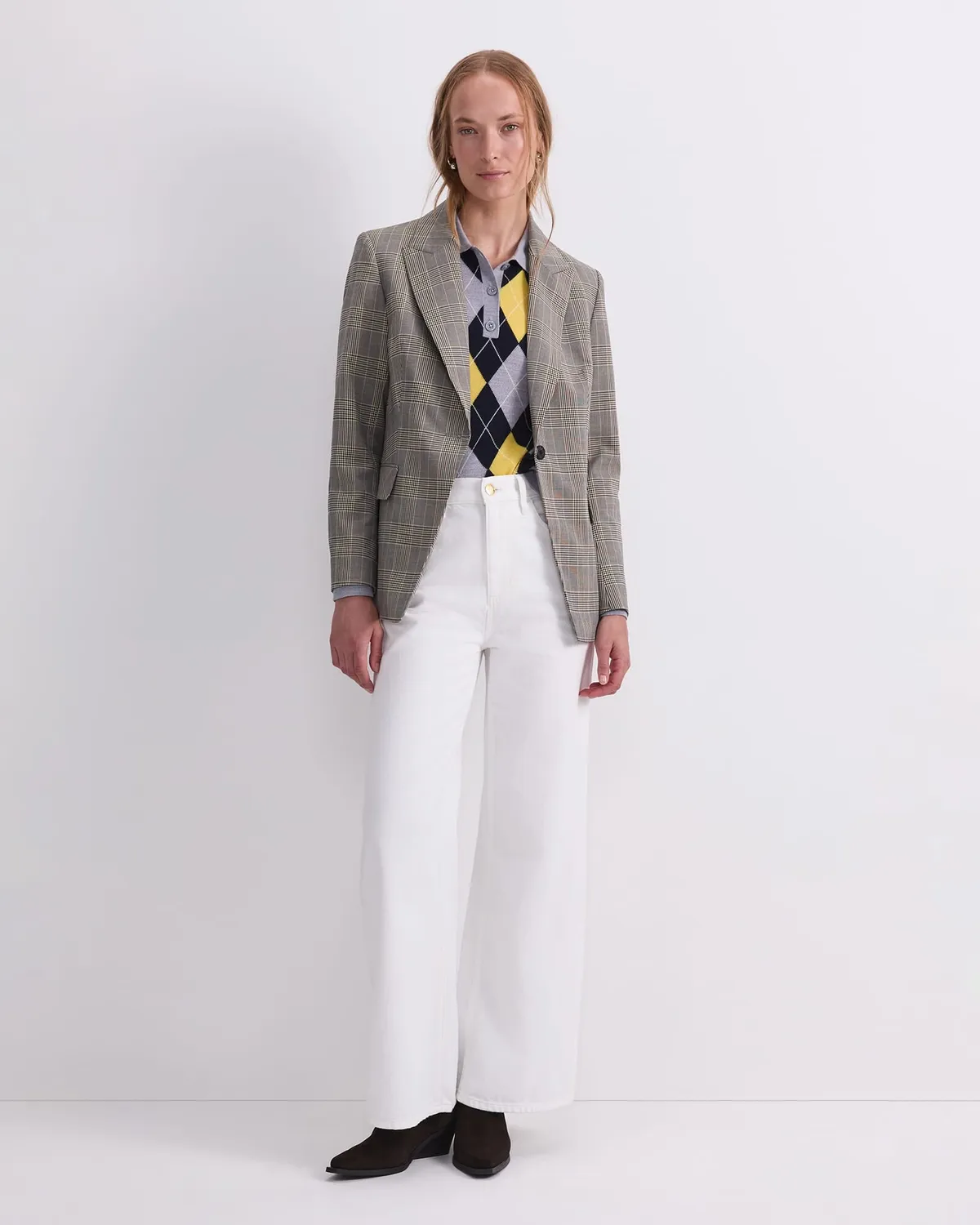 Sportscraft Chelsea Check veste tailleur carreaux