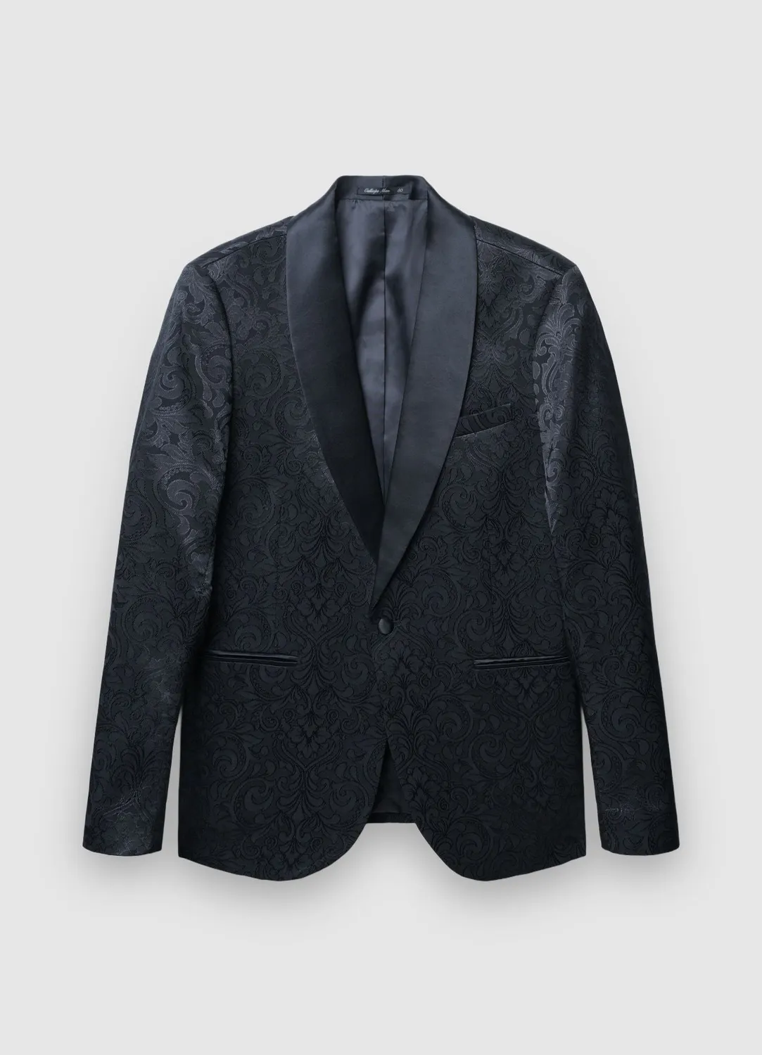 Calliope Damasc blazer homme damassé 50 revers