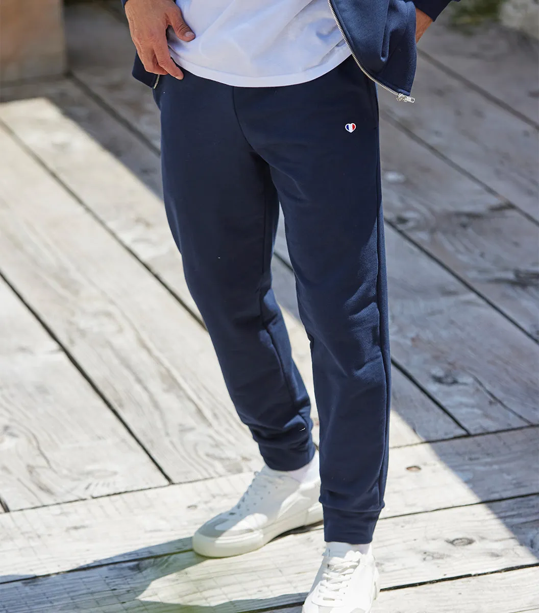 Cocorico Pack Marine Jogging + Sweat Capuche Homme