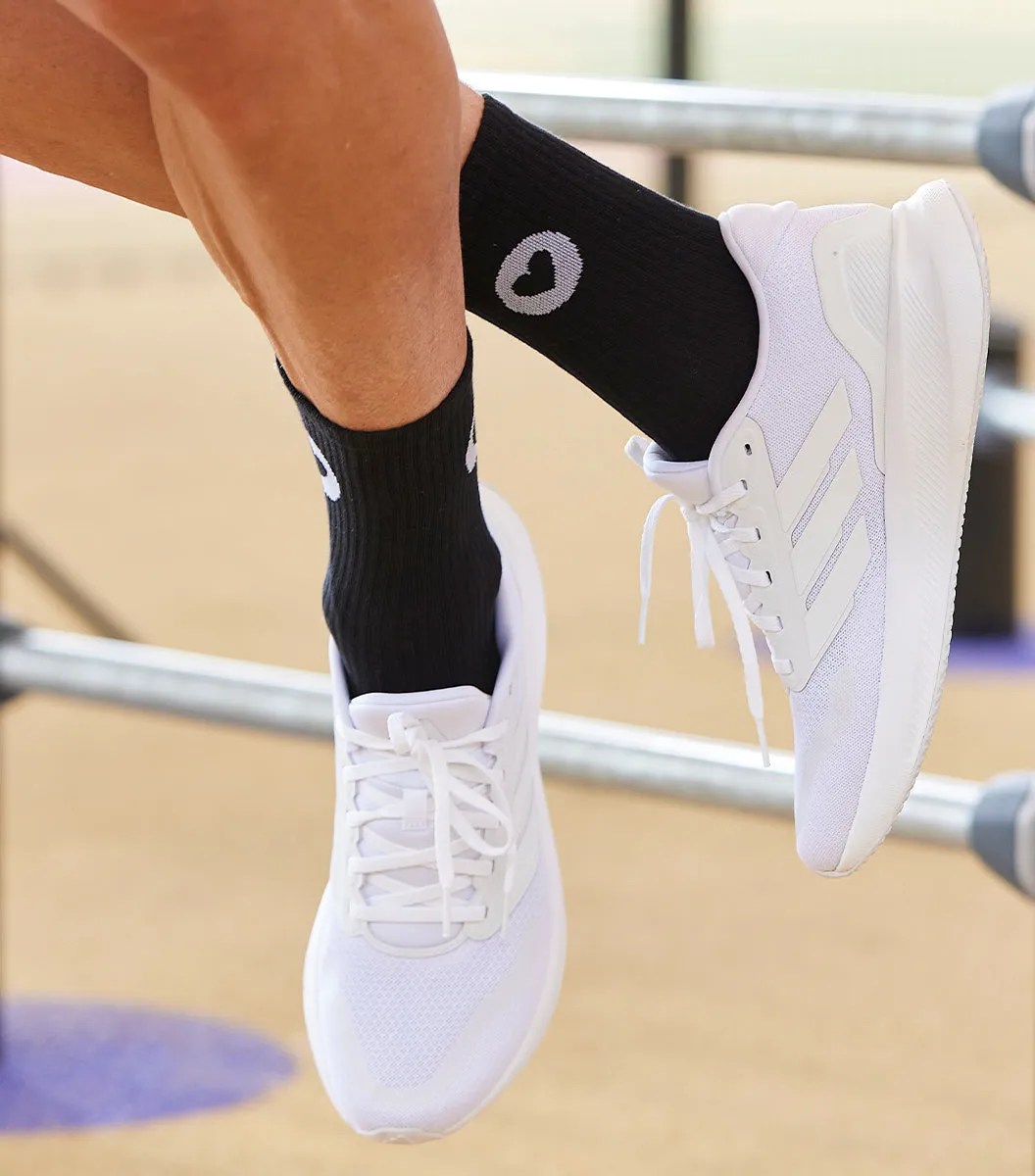 Cocorico Boost Noir chaussettes sport homme coton