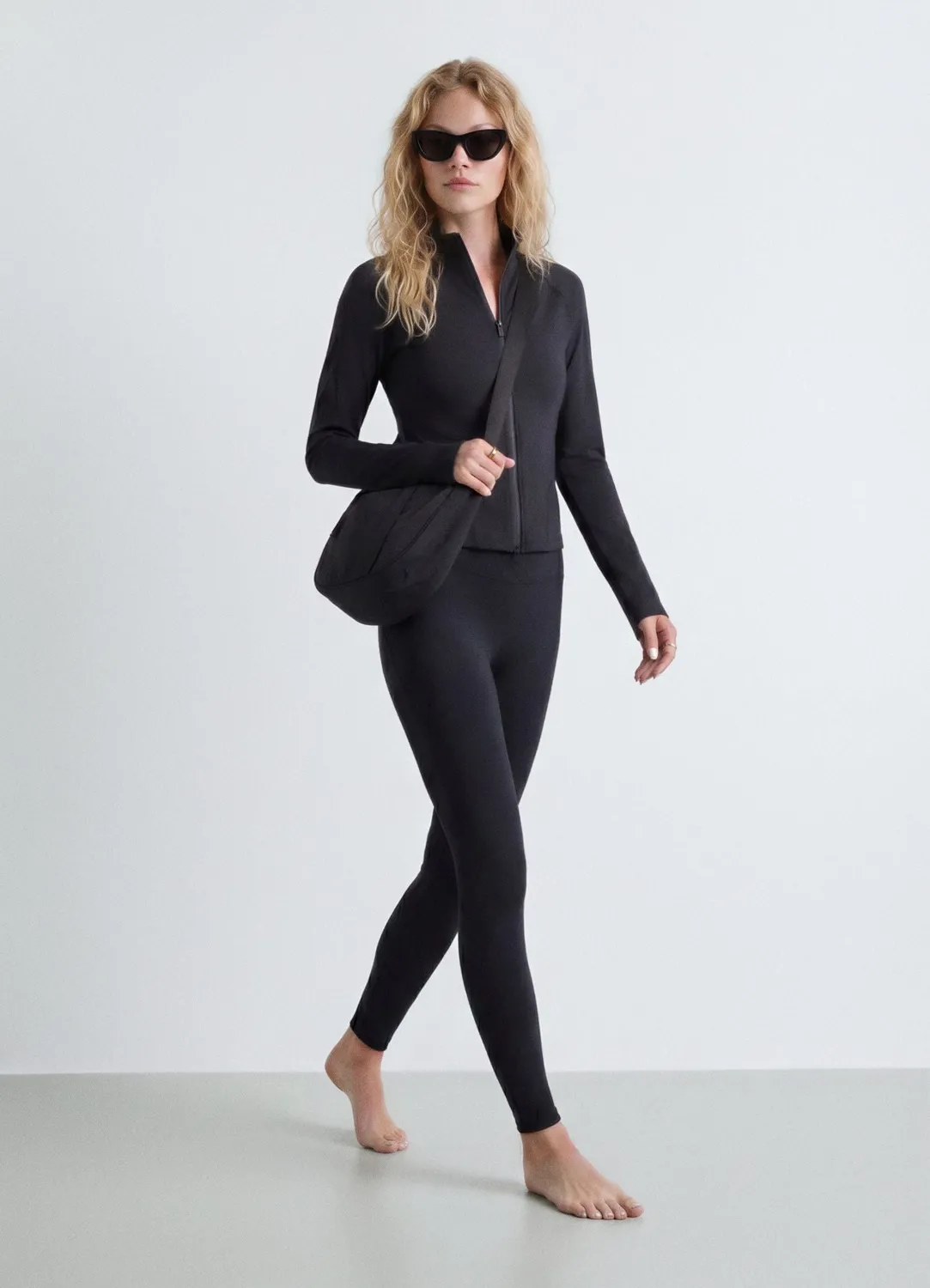 Calliope legging sport taille haute uni femme