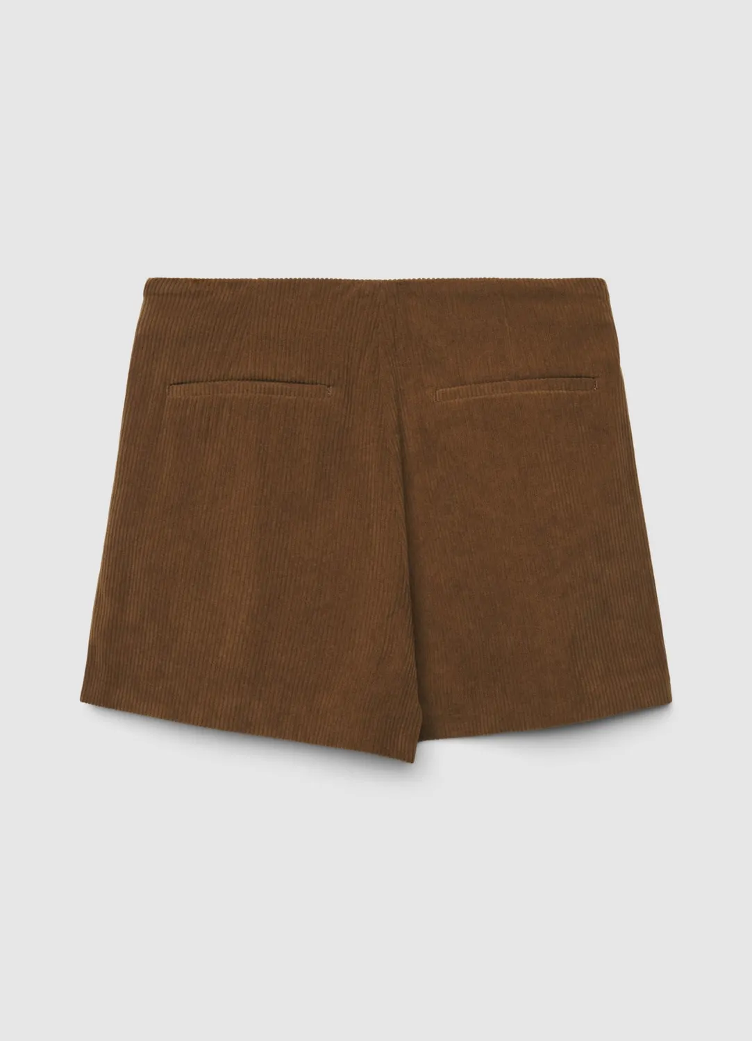 Calliope Velours jupe-culotte femme fentes latérales