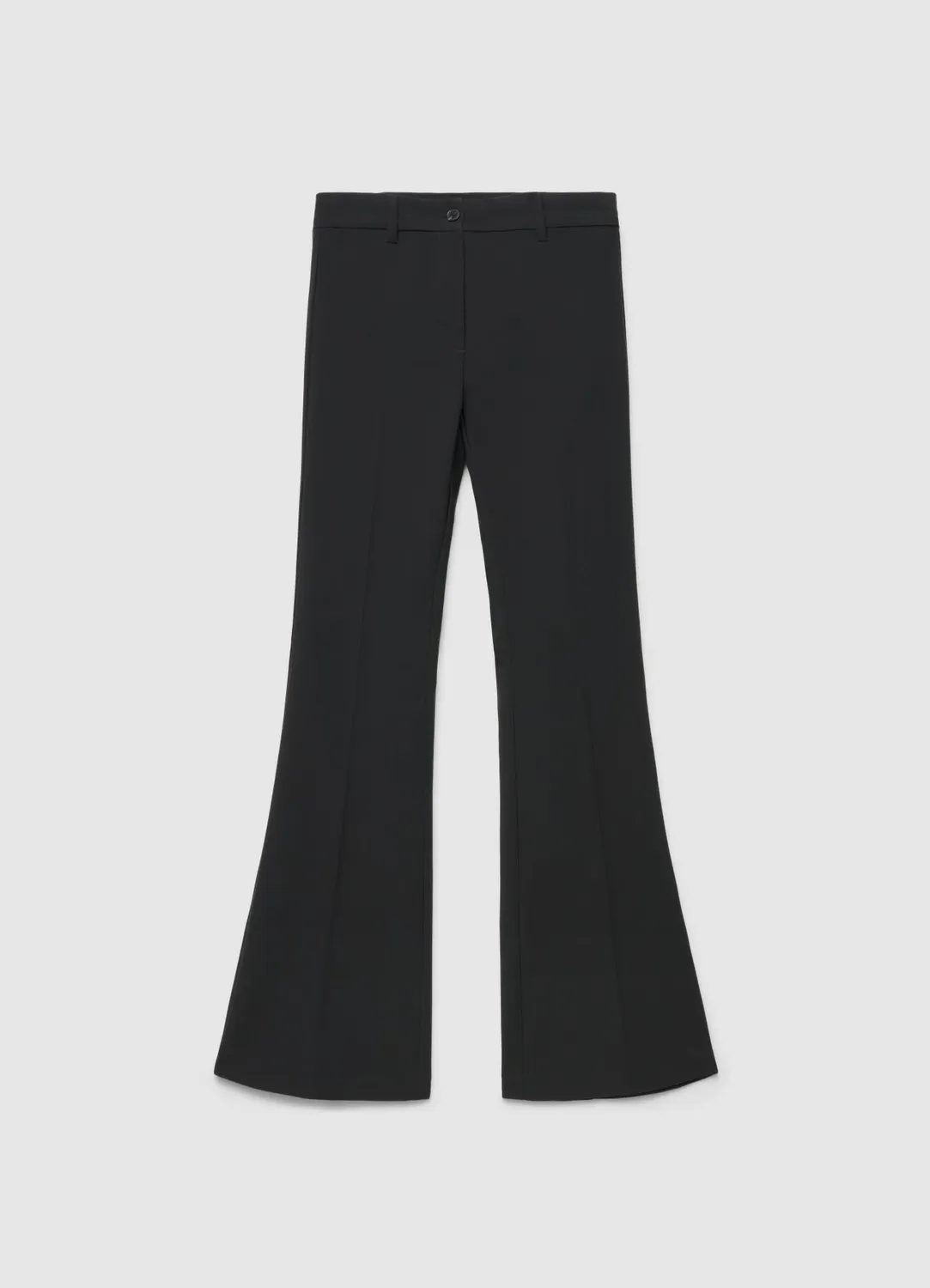 Calliope Pantalon flare uni taille moyenne femme