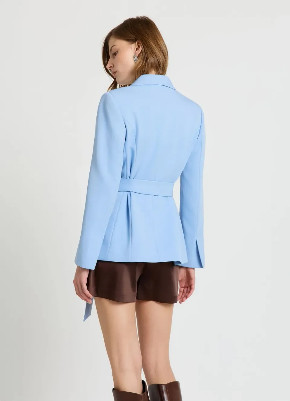 Calliope veste tailleur femme blazer ceinturé