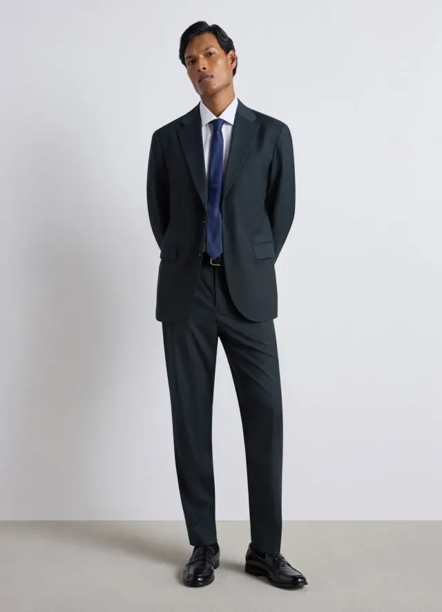 Calliope pantalon homme straight à pli uni