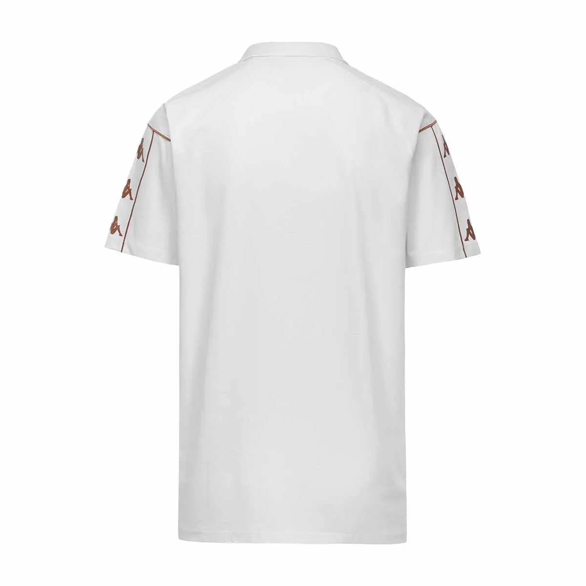 Kappa Banda Polo Mastio Blanc Homme
