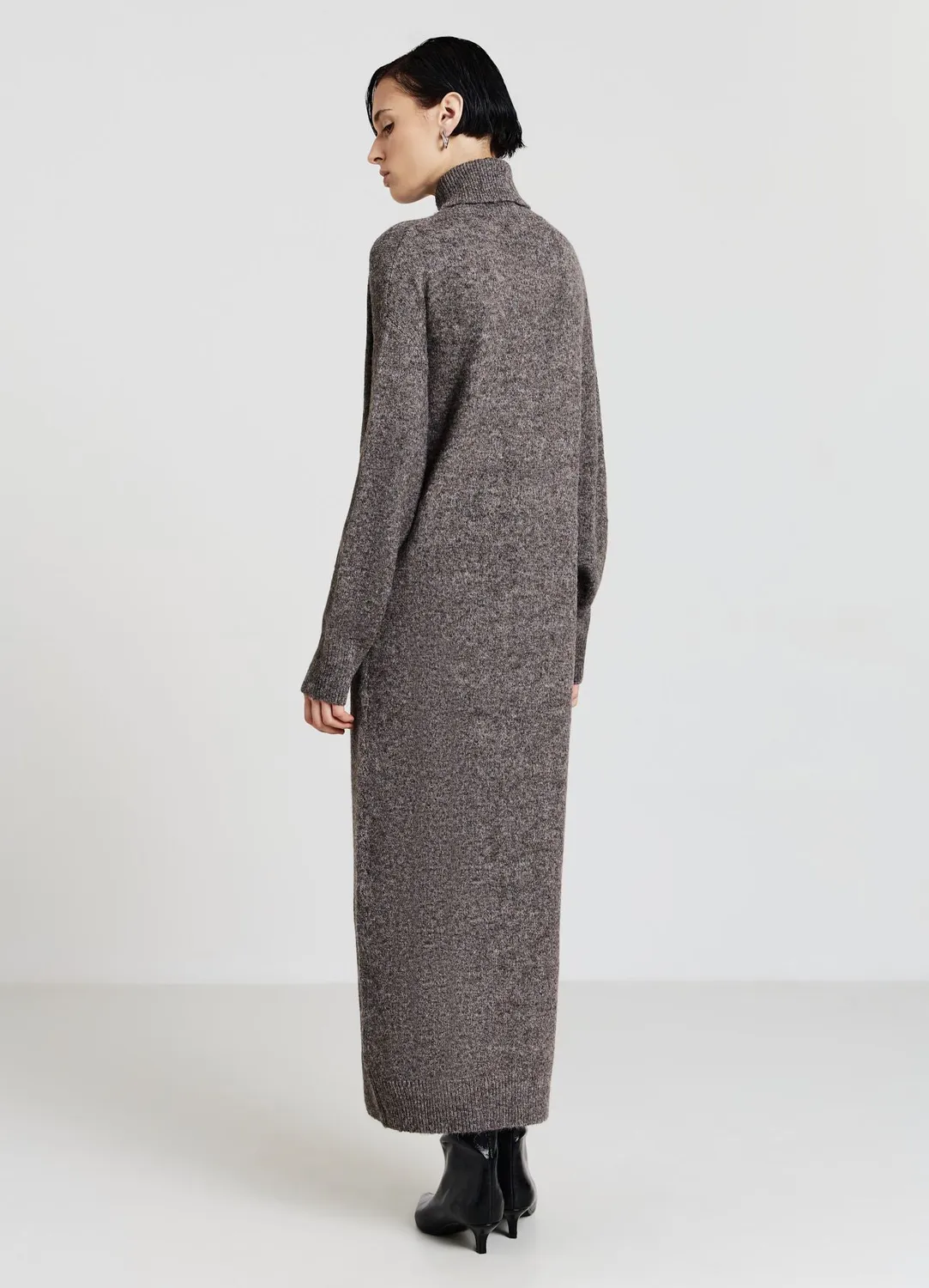 Calliope Dolcevita robe pull femme maille col roulé