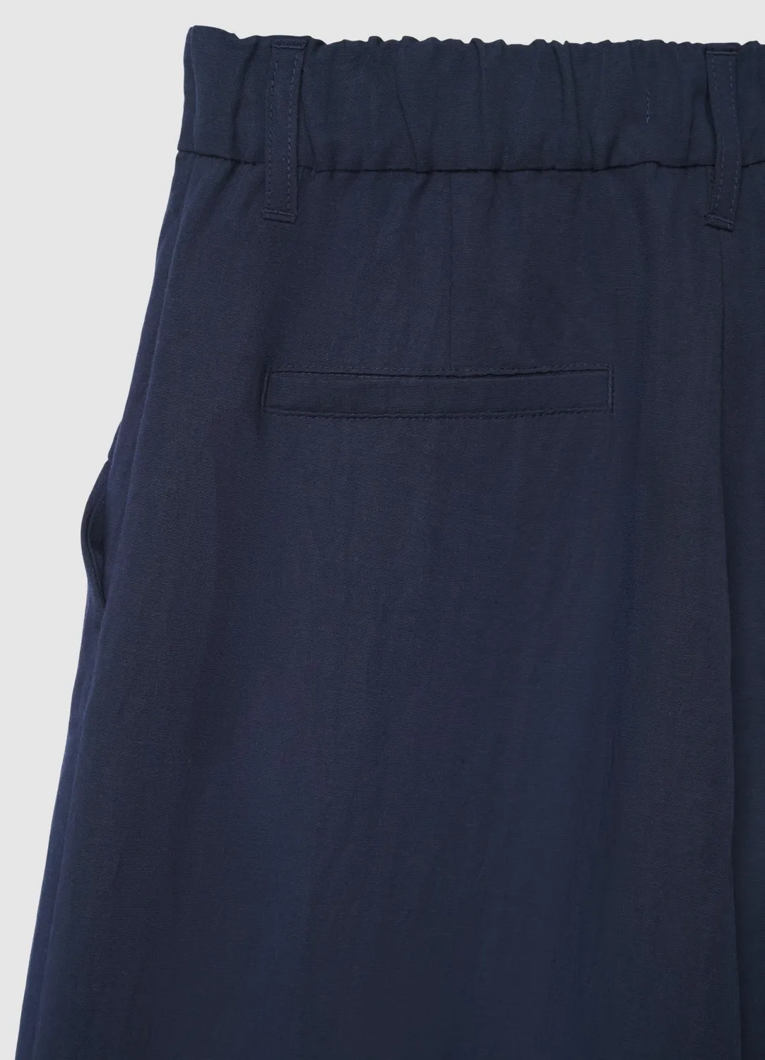 Calliope crop pantalon palazzo taille haute femme