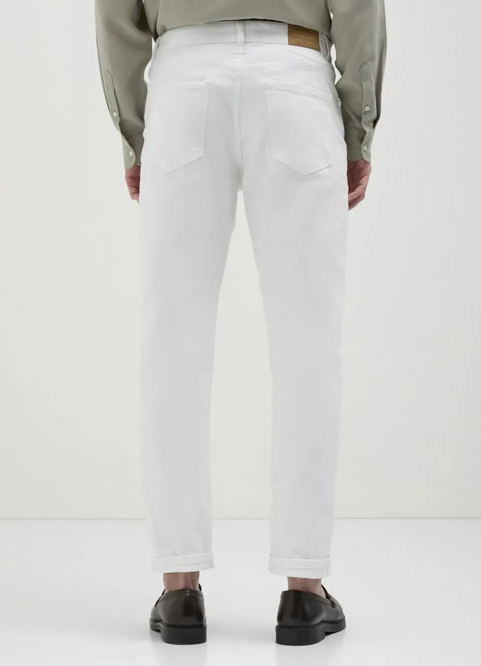 Calliope 5 poches slim pantalon homme coton