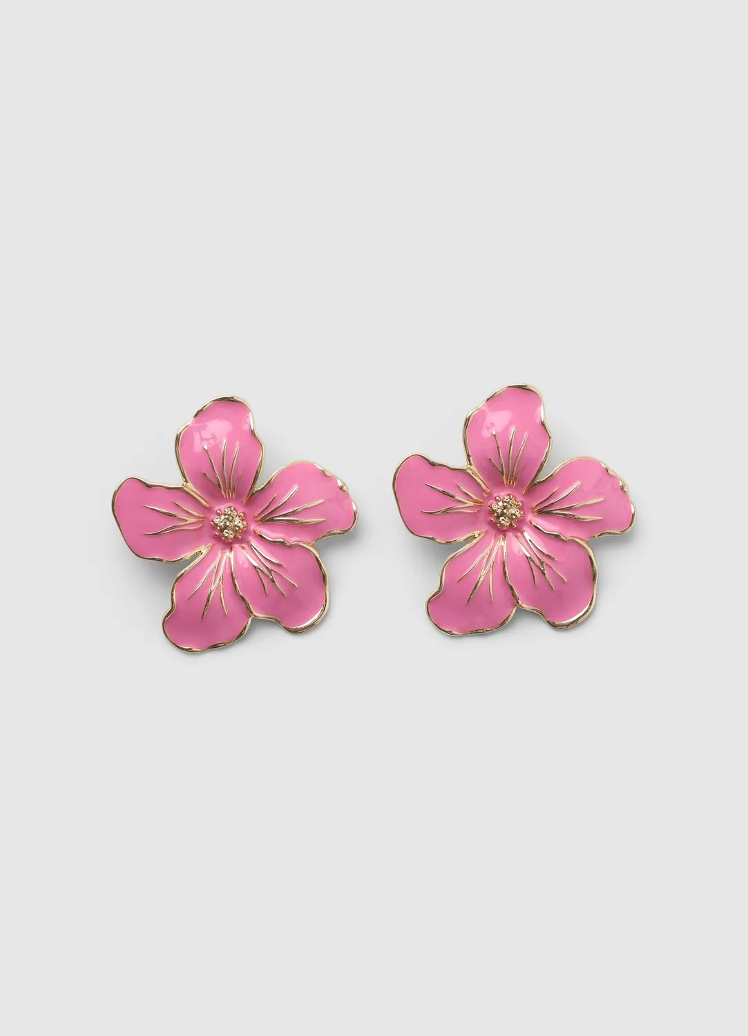 Calliope boucles d'oreilles fleurs brillantes