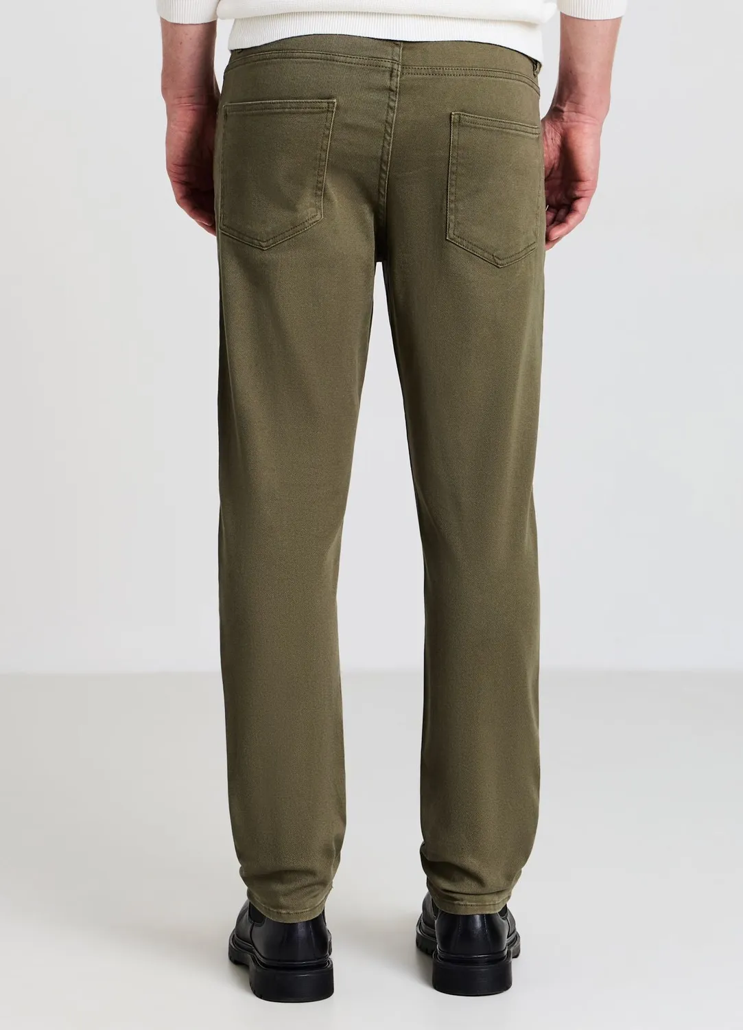 Calliope pantalon 5 poches homme uni casual
