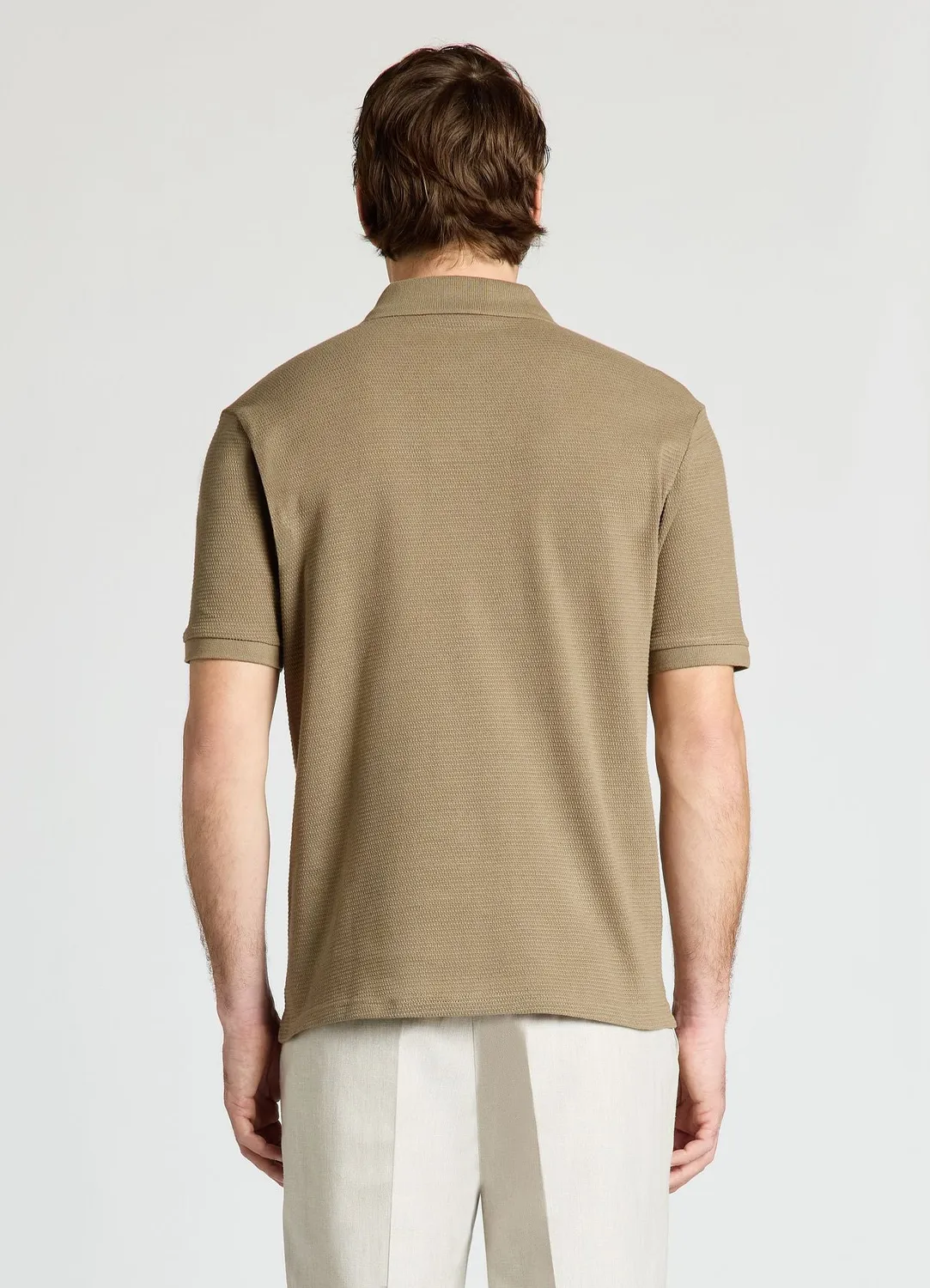Calliope polo boutons homme t-shirt uni