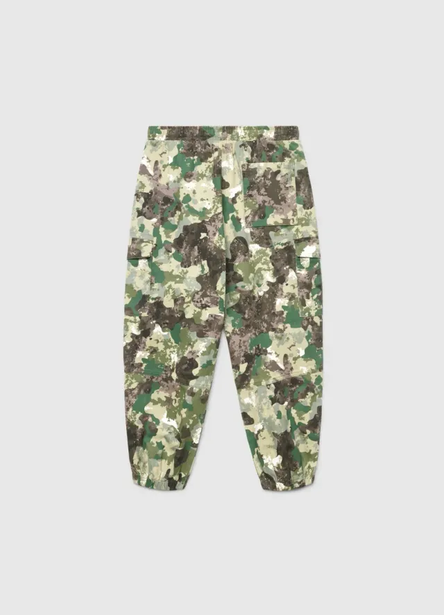 Calliope pantalon cargo garçon camouflage
