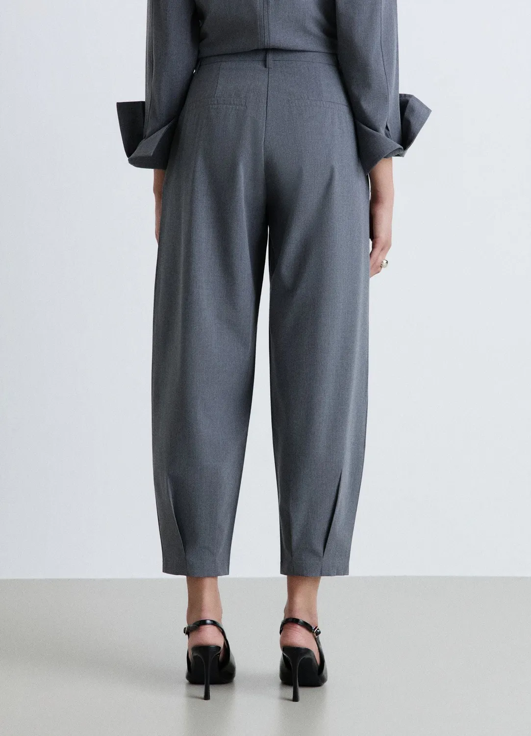 Calliope balloon à pinces pantalon femme taille S