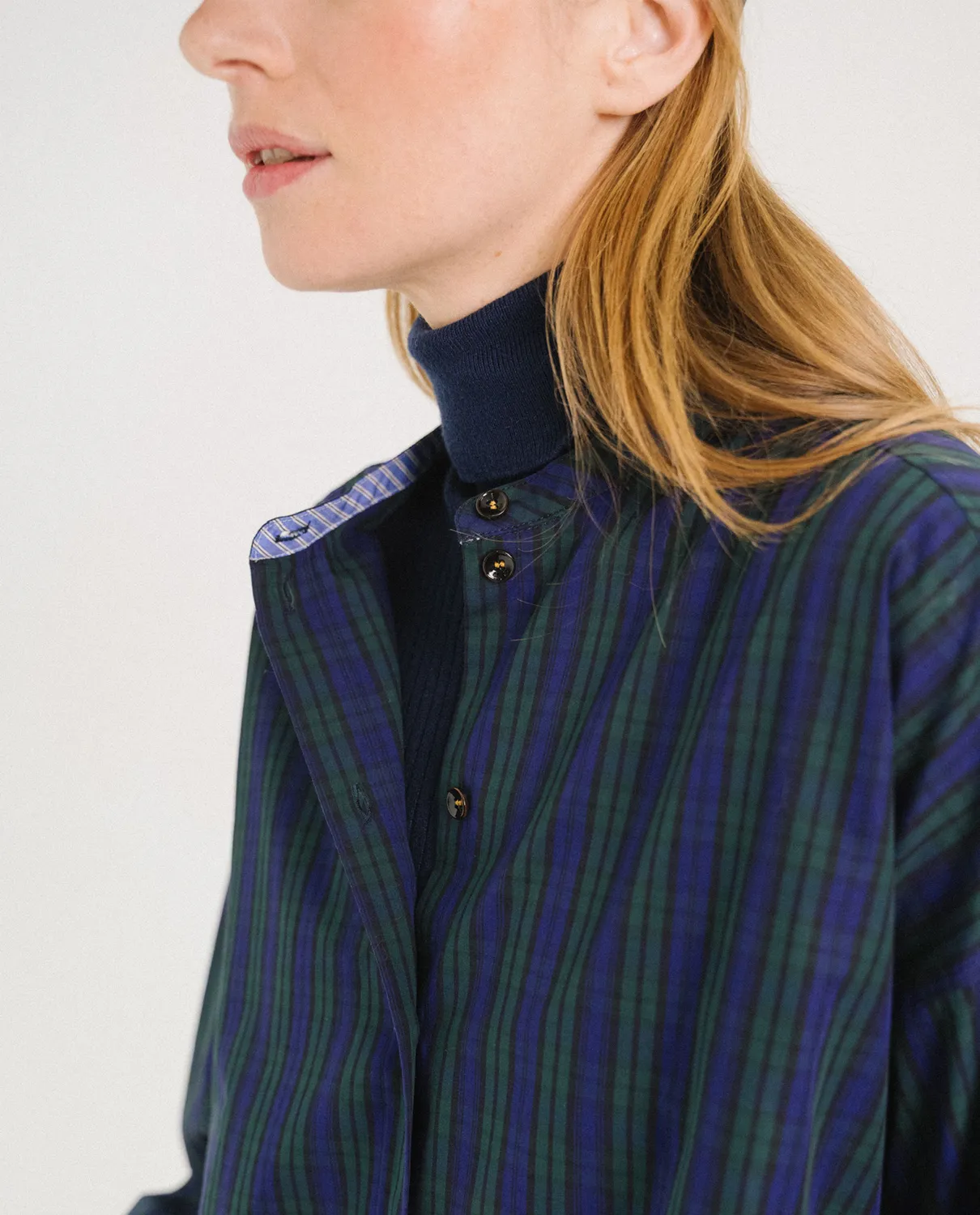 Tinsels Doha blouse Elisabeth tartan coton