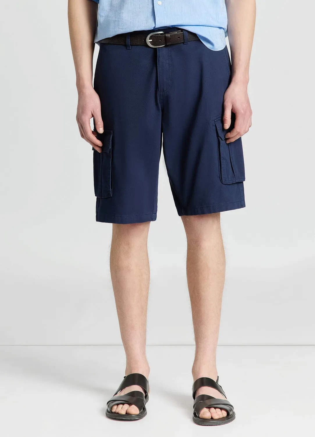 Calliope short cargo homme poches latérales uni