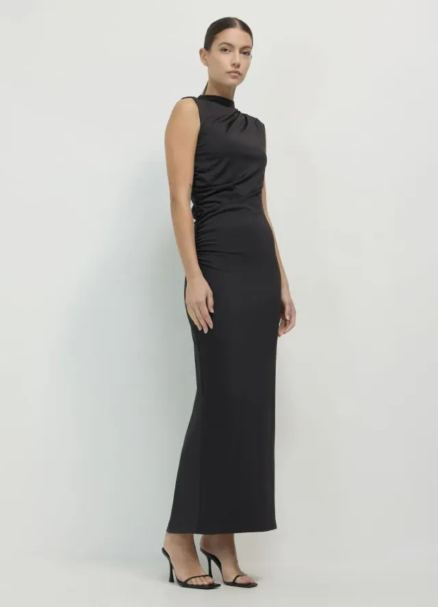 Calliope arriccio robe longue femme S froncée