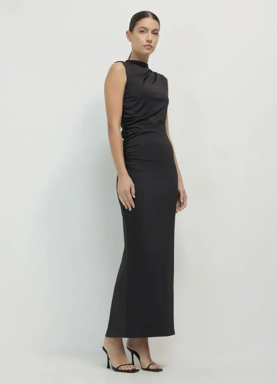 Calliope arriccio robe longue femme S froncée