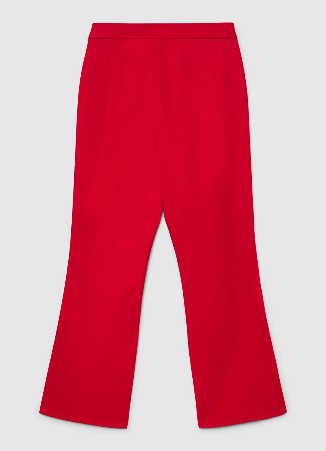 Calliope pantalon cropped flare uni femme coton