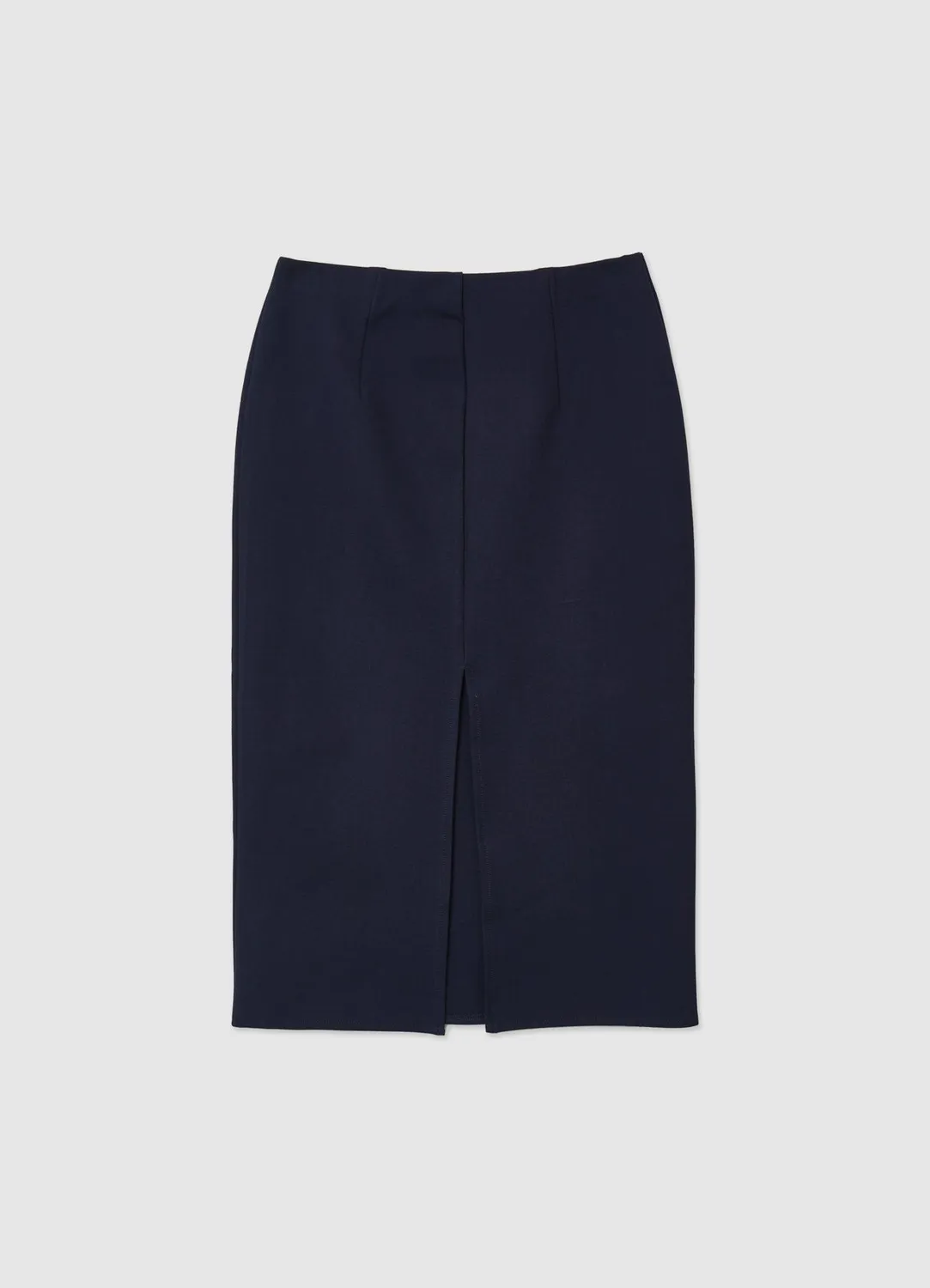 Calliope jupe crayon longue fente ajustée femme